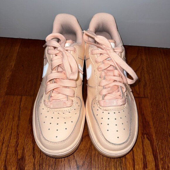 Nike Women's Air Force 1 Orange Pulse Size 5.5 - Picture 2 of 7